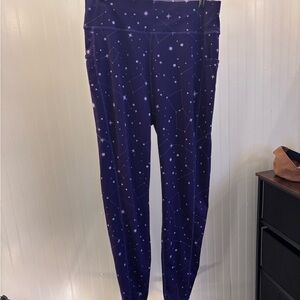 Purple Popfit Constellation Leggings